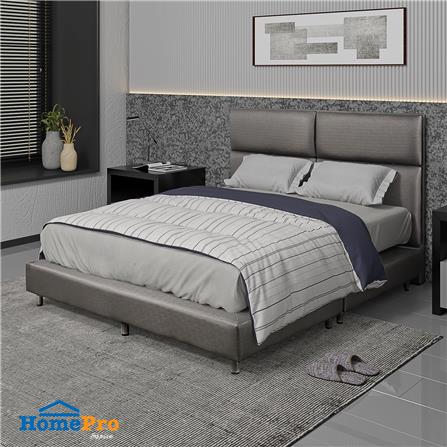 ฐานรองหัวเตียง 5 ฟุต HOME LIVING STYLE SQUARE สีเทาเข้ม_4