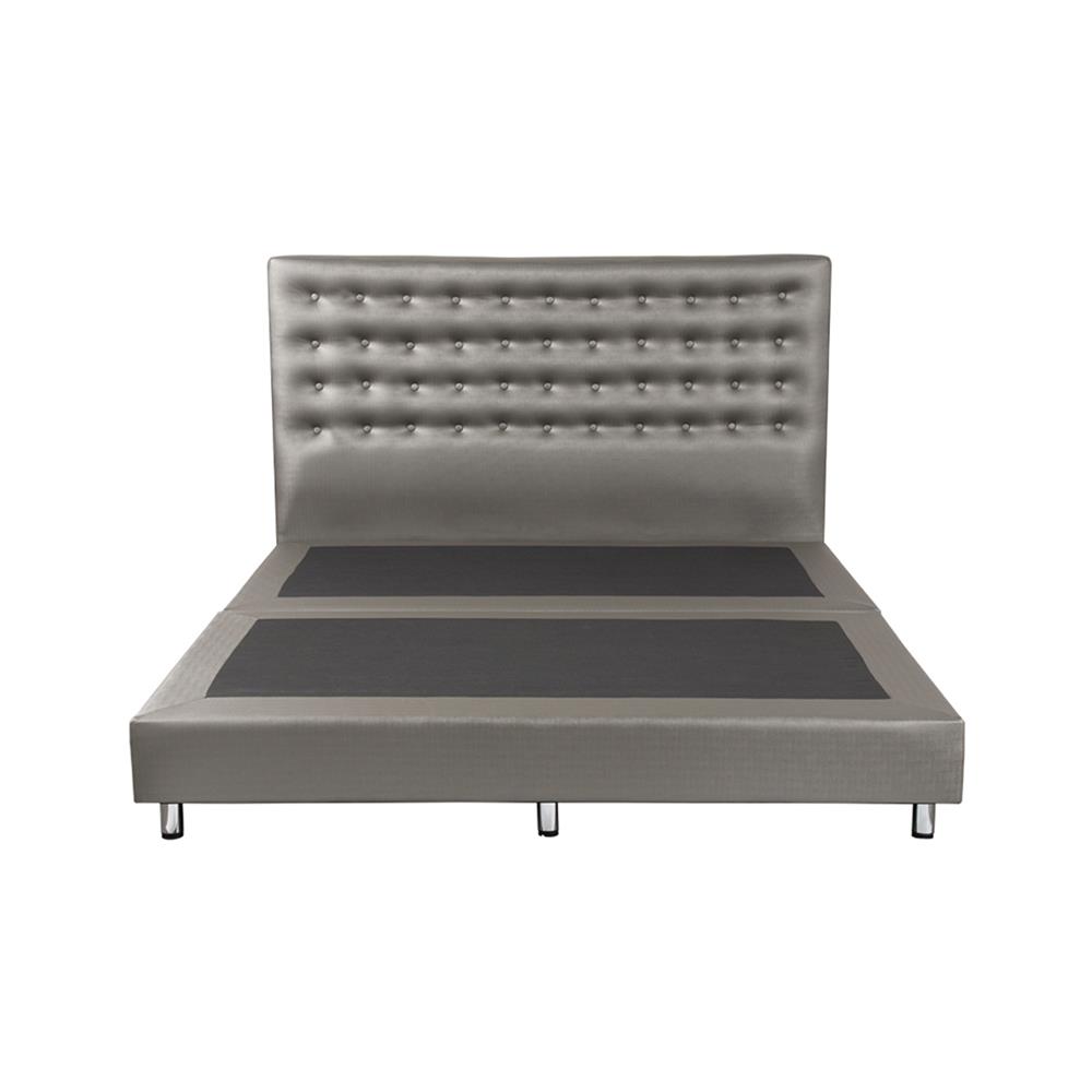 ฐานรองหัวเตียง 5 ฟุต HOME LIVING STYLE DIAMOND สีเทาอ่อน