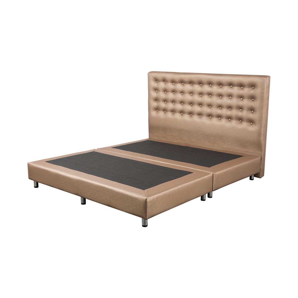 ฐานรองหัวเตียง 6 ฟุต HOME LIVING STYLE DIAMOND สีน้ำตาลอ่อน