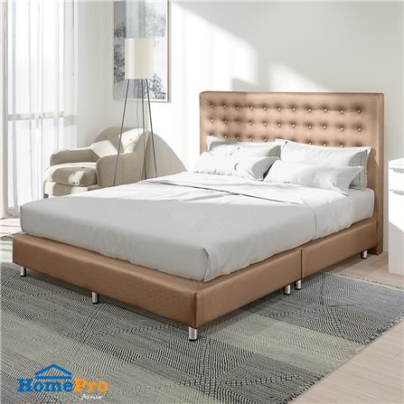 ฐานรองหัวเตียง 6 ฟุต HOME LIVING STYLE DIAMOND สีน้ำตาลอ่อน_3
