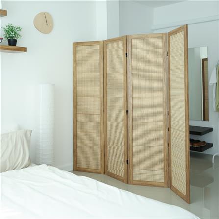 ฉากกั้น 4 บานพับ FASTTECT PMB4517-4307 สีลาเต้_4