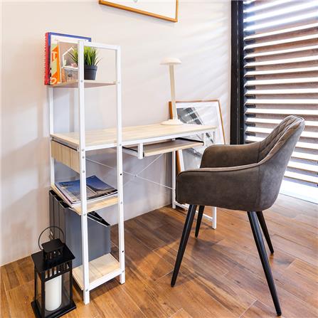 โต๊ะทำงานไม้ CTREND 100 ซม. สีขาว_2