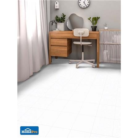 FLOOR TILE DURAGRES CALE 8X8" WHITE A 1M2