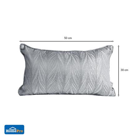 หมอนอิง HOME LIVING STYLE PINE 12X20นิ้ว สีเทา_4