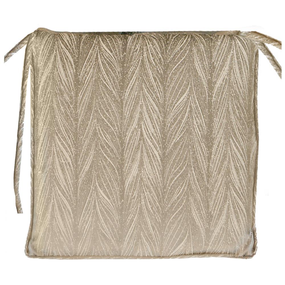 เบาะรองนั่ง HOME LIVING STYLE PINE 16x16 นิ้ว สีทอง