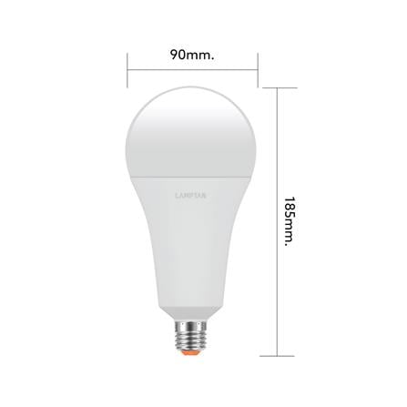 หลอด LED LAMPTAN A90 BULB GLOSS 26 วัตต์ DAYLIGHT E27_3