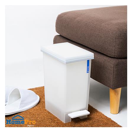 ถังขยะเหยียบ ACCO SAAN 5 ลิตร สีขาวขุ่น_3