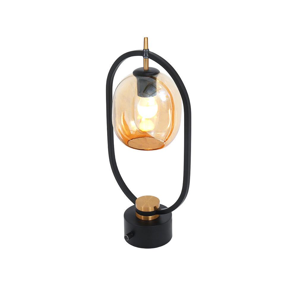 ไฟตั้งโต๊ะ CARINI T190363 สีขาว/ทอง