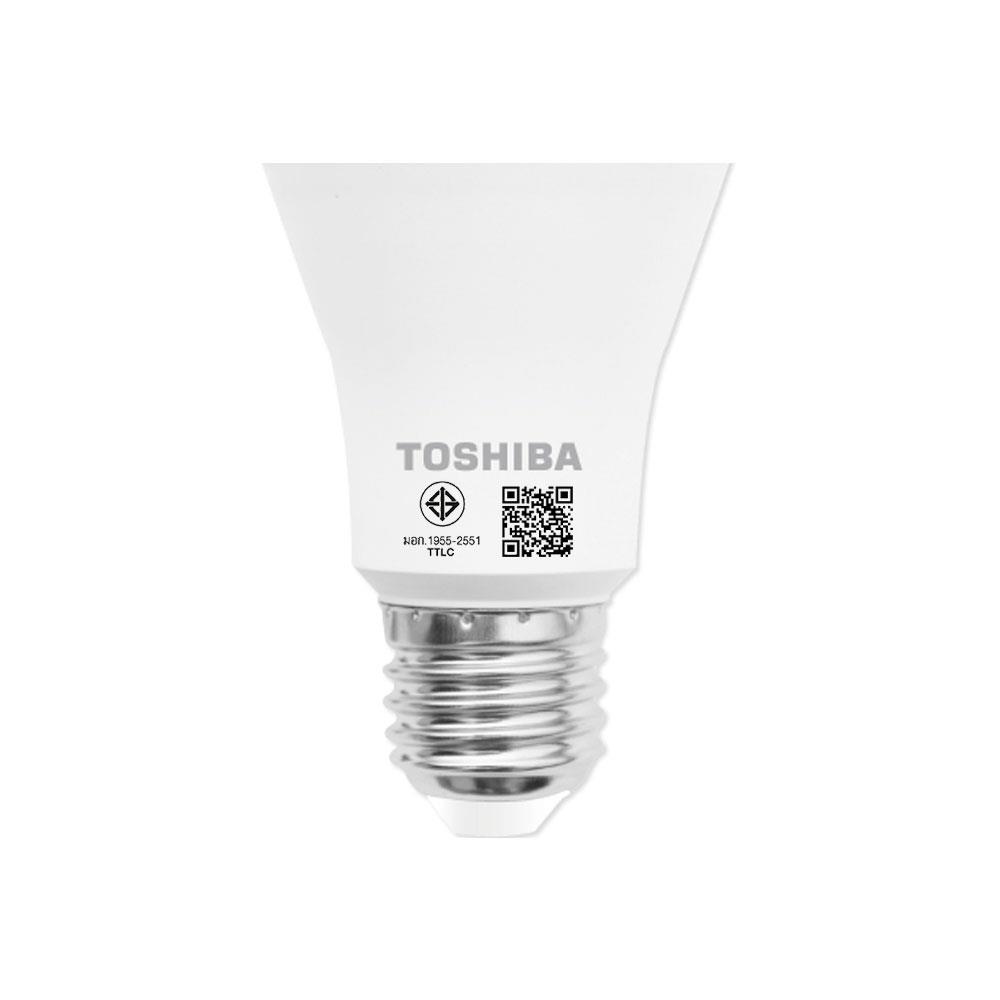 หลอด LED TOSHIBA A60 10.5 วัตต์ E27 DAYLIGHT แพ็ก 2 ชิ้น