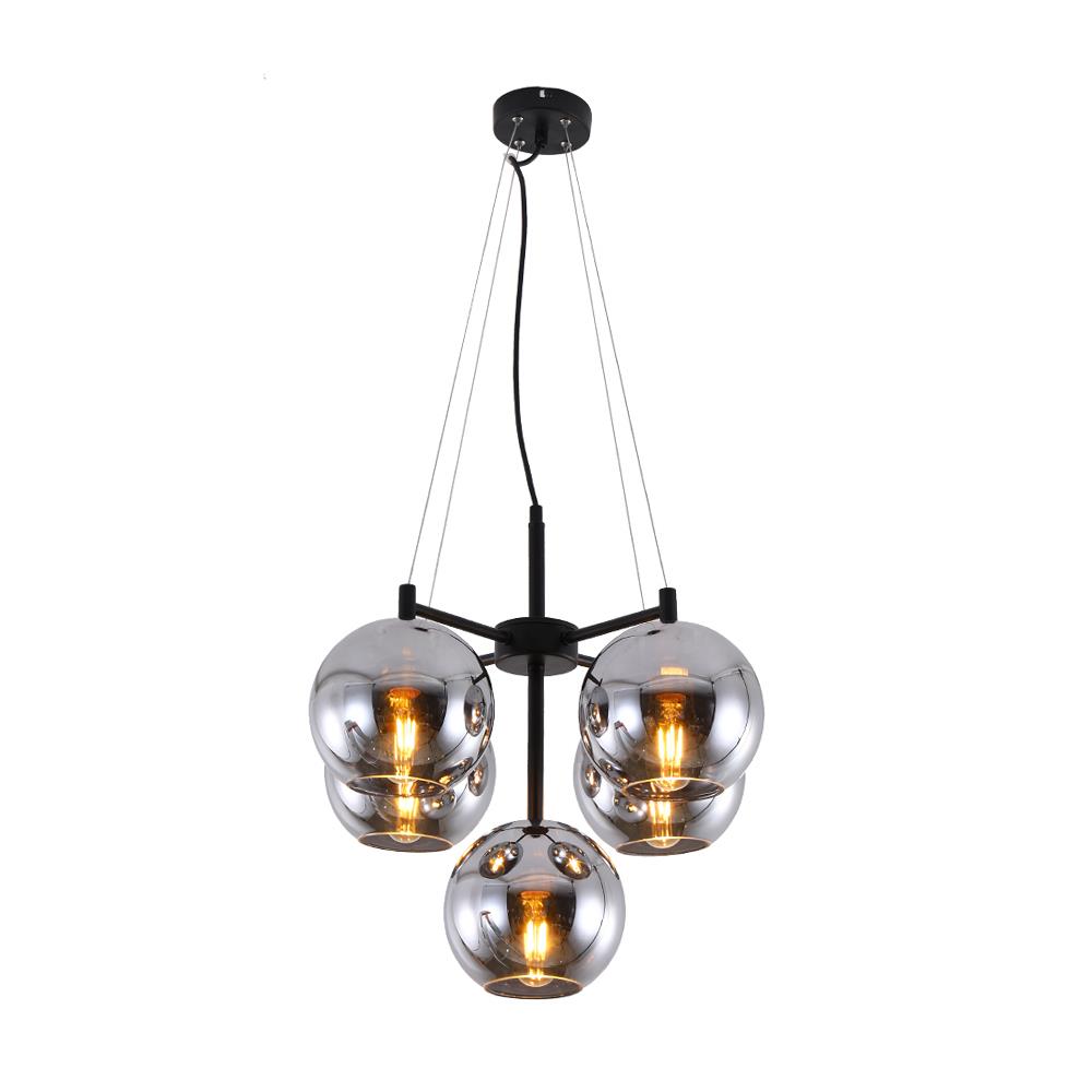 ไฟช่อ CARINI P200628-5A 5 หัว สีโรสโกลด์