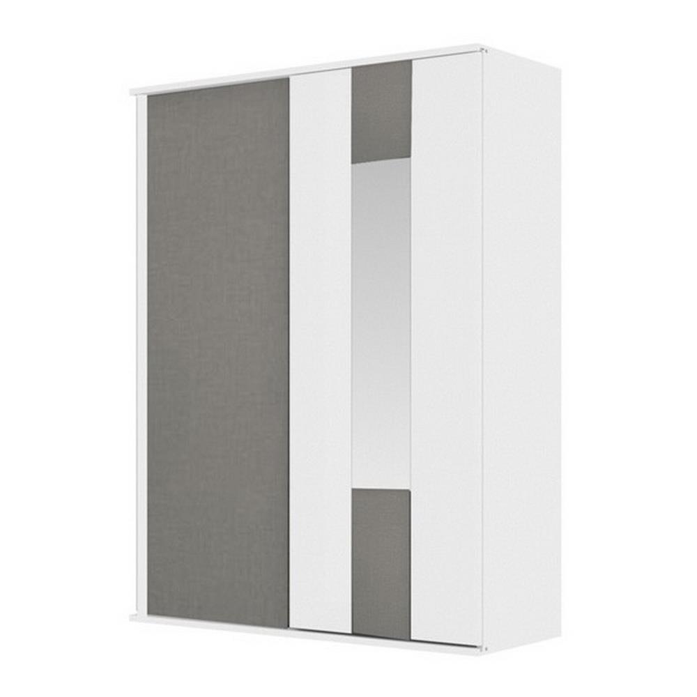 ชุดห้องนอน 5 ฟุต SB FURNITURE SPAZZ สีขาว/G-TWIST