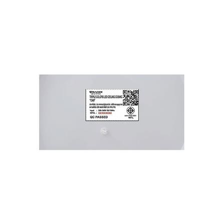 ไฟเพดาน LED RACER COSMIC CM9 50 วัตต์ COOLWHITE DAYLIGHT WARMWHITE 19 นิ้ว_4