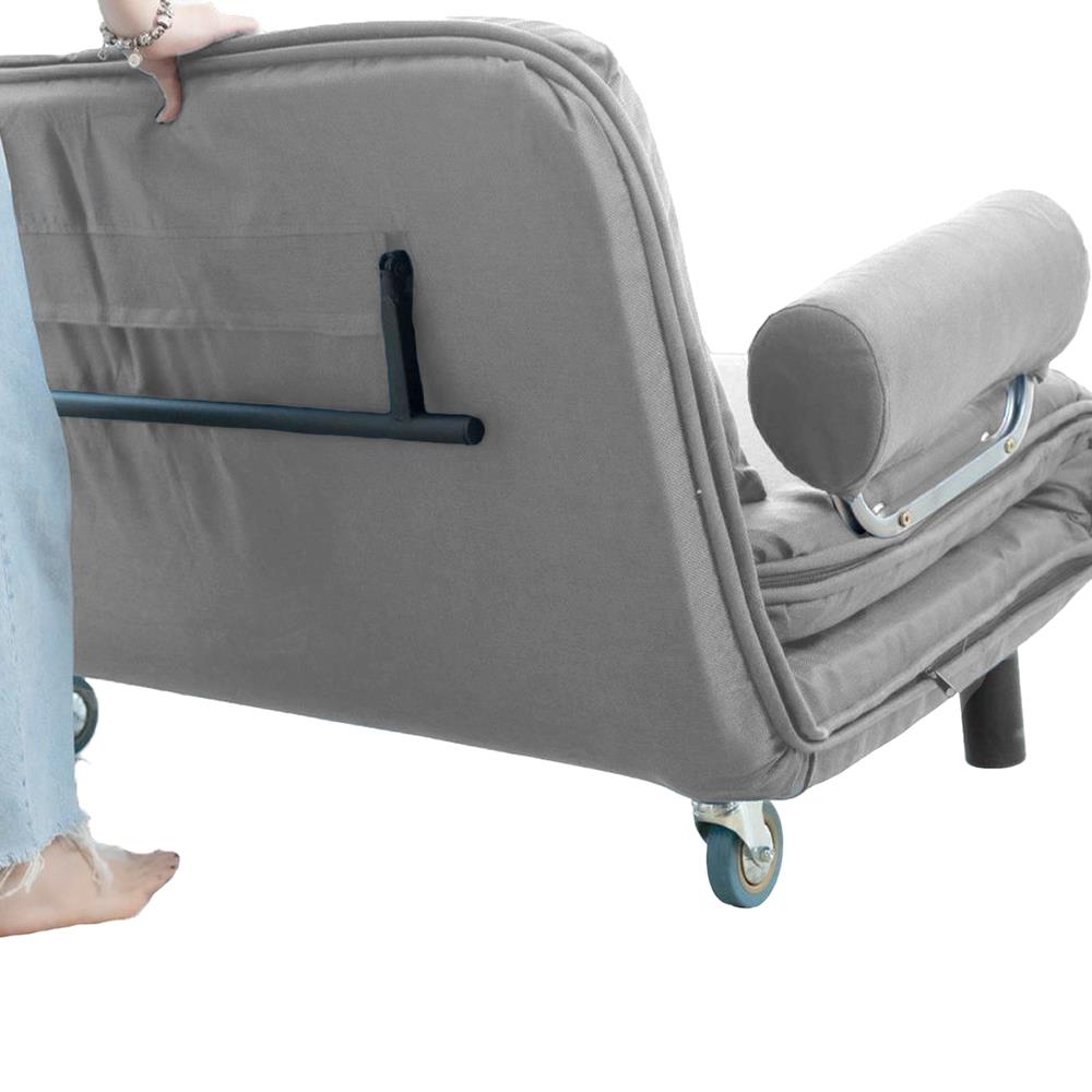 โซฟาเบด EAZYSOFA 120 ซม. สีเทา