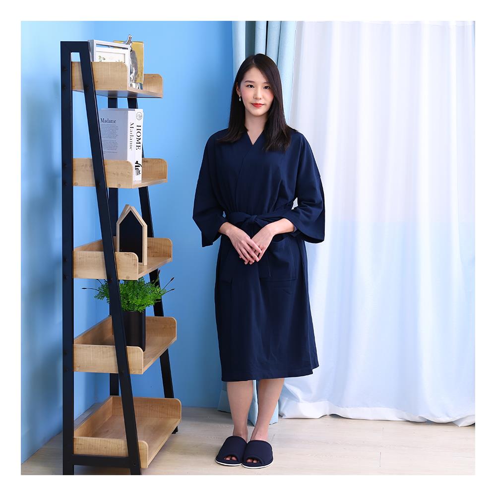 ชุดคลุมอาบน้ำ HOME LIVING STYLE KOBI สีกรมท่า