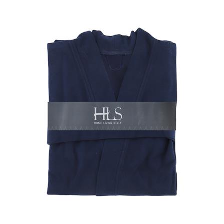 ชุดคลุมอาบน้ำ HOME LIVING STYLE KOBI สีกรมท่า_2