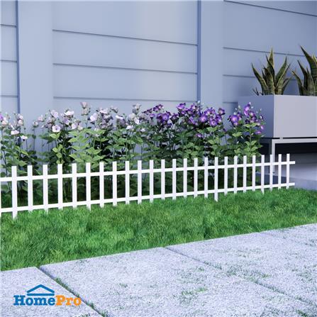 PLASTIC FENCE SPRING 30CM WHITE