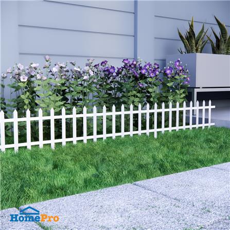 PLASTIC FENCE SPIKE SPRING 30CM WHITE