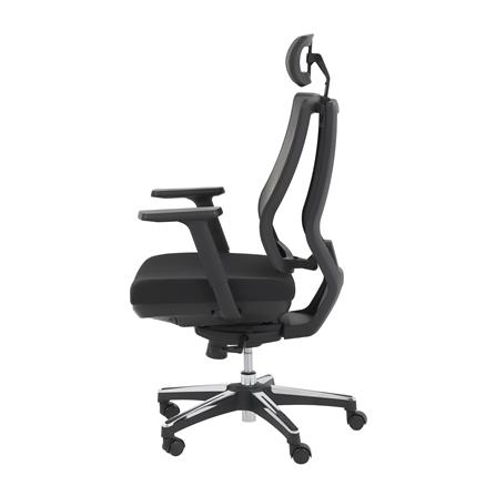 เก้าอี้สำนักงาน FURDINI ASHLEY A633 สีเทา/สีดำ_3