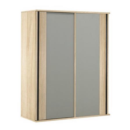 SLIDING DOOR WARDROBE KONCEPT BACKUS 160CM LINBERG/GRAY