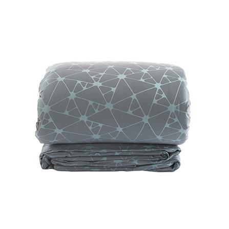 COMFORTER AMORE TWINKLE 100X90" JUNIPER BLUE