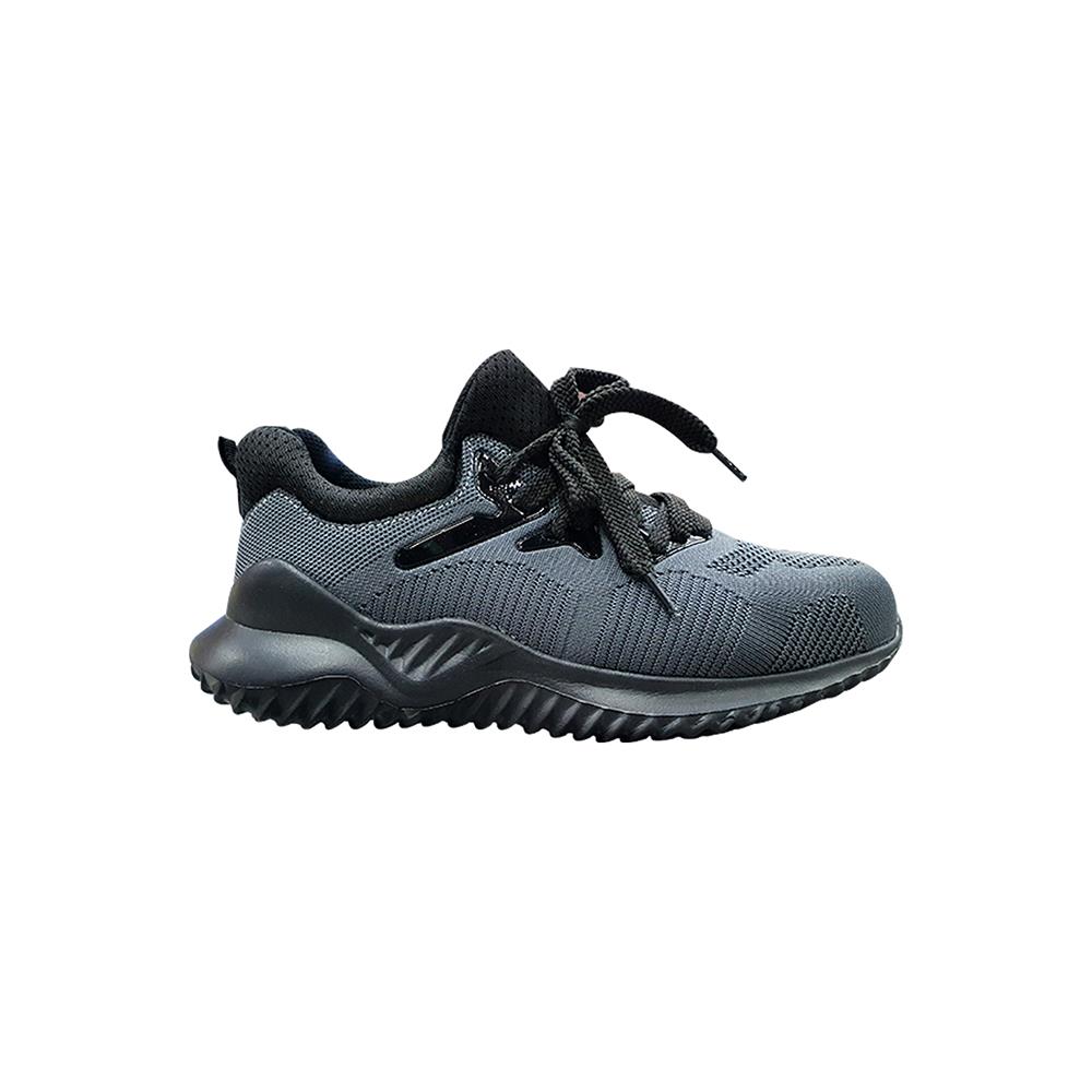 รองเท้านิรภัยผ้า พื้นยาง DEXZON LJ-20680 เบอร์ 40 สีเทา