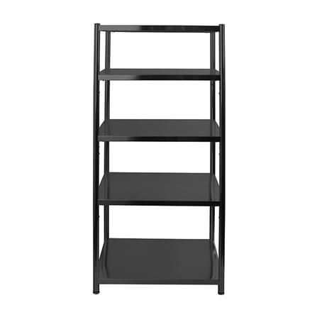 ชั้นวางของสเตนเลส 5 ชั้น STACKO SPACE 55x38x125 ซม. สีดำ_1
