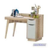 DESK KONCEPT BACKUS 120CM LINDBERG OAK/GREY