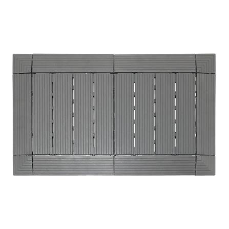 แผ่นกันลื่น HOME LIVING STYLE SHUTTER 45x75 ซม. สีเทา