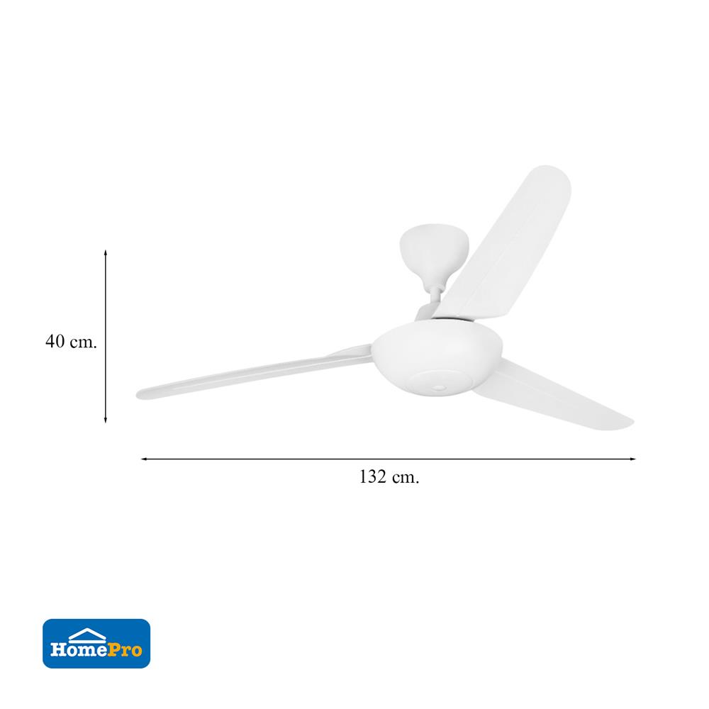 พัดลม CARINI 48-3B-WH 48 นิ้ว สีขาว