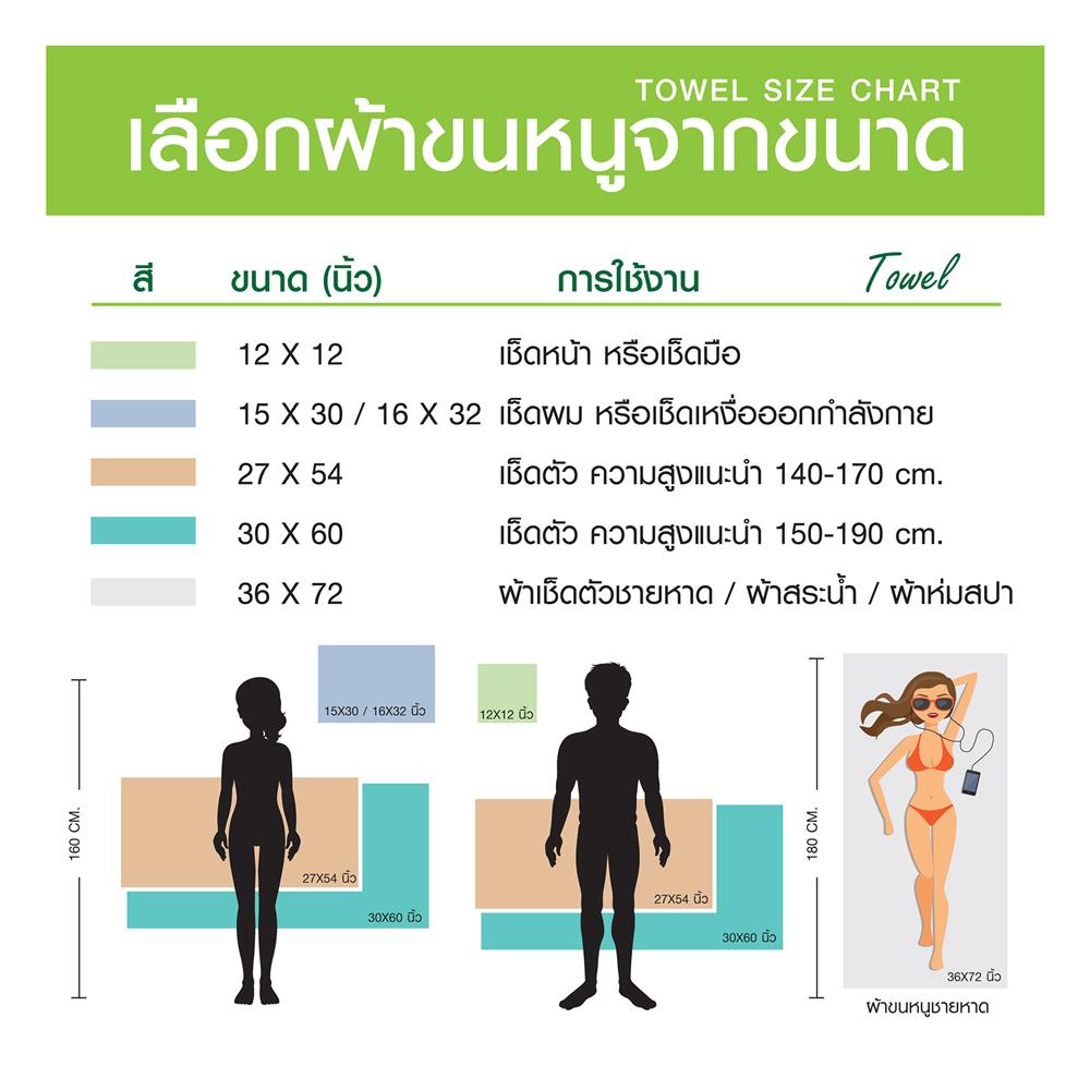 ผ้าขนหนู FROLINA ECO SOFT 30x55 นิ้ว สีกรมท่า