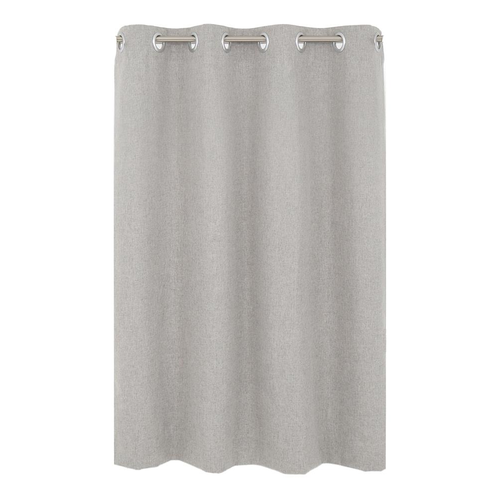 ผ้าม่าน EYELET HOME LIVING STYLE PALE UV 135X160 ซม. สีเทา_1
