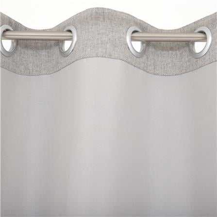 ผ้าม่าน EYELET HOME LIVING STYLE PALE UV 135X160 ซม. สีเทา_3