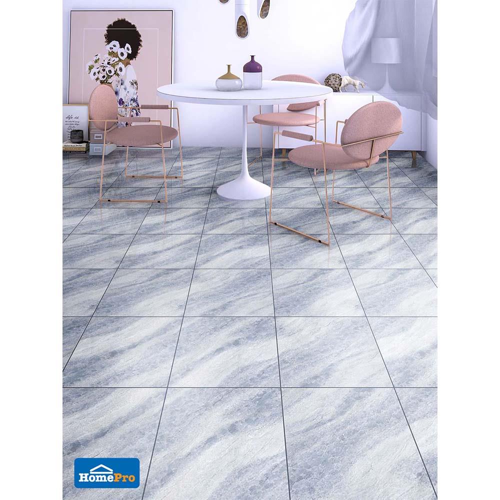 กระเบื้องพื้น 16x16 นิ้ว DURAGRES เกรกอรี่ ฟ้า A 0.96M2