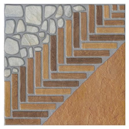 FLOOR TILE 16X16" TARA BUCELAS MIX MULTI COLOUR EXC PM 0.96M2