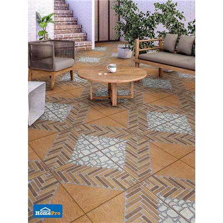 FLOOR TILE 16X16" TARA BUCELAS MIX MULTI COLOUR EXC PM 0.96M2