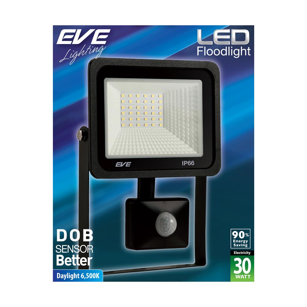 สปอตไลท์ภายนอก LED EVE DOB 30 วัตต์ DAYLIGHT IP66