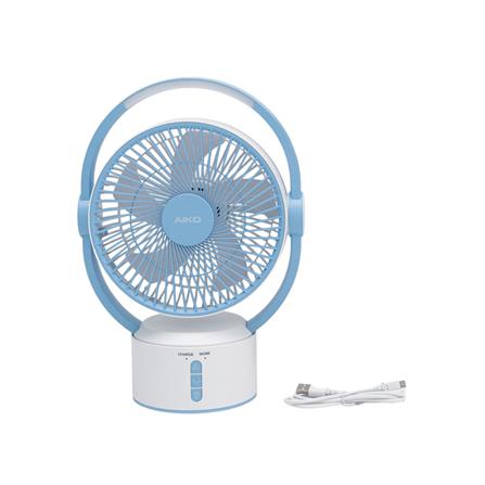 พัดลมพกพา 9 นิ้ว AIKO KN-L2819-WBL สีขาว/ฟ้า_3