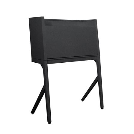 โต๊ะทำงานเหล็ก KIOSK BV-01 90 ซม. สีดำ_1