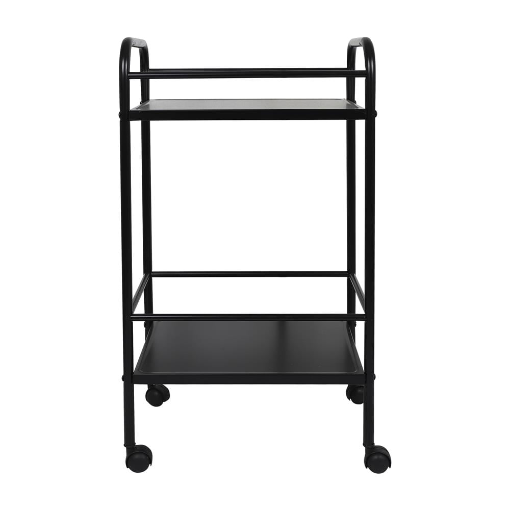 ชั้นวางของ 2 ชั้น มีล้อ ME LIVING BAR 44x31x81 ซม. สีดำ