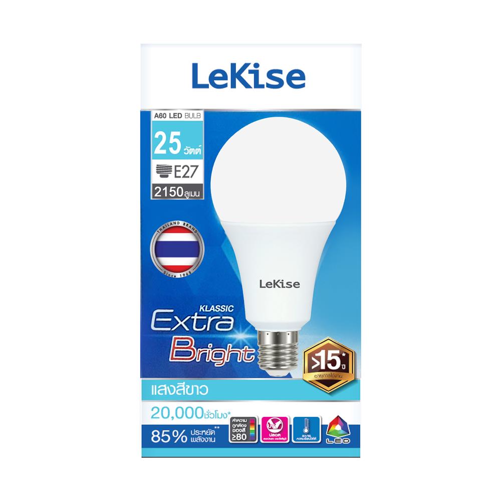 หลอด LED LEKISE A95 EXTRA BRIGHT 25 วัตต์ DAYLIGHT E27