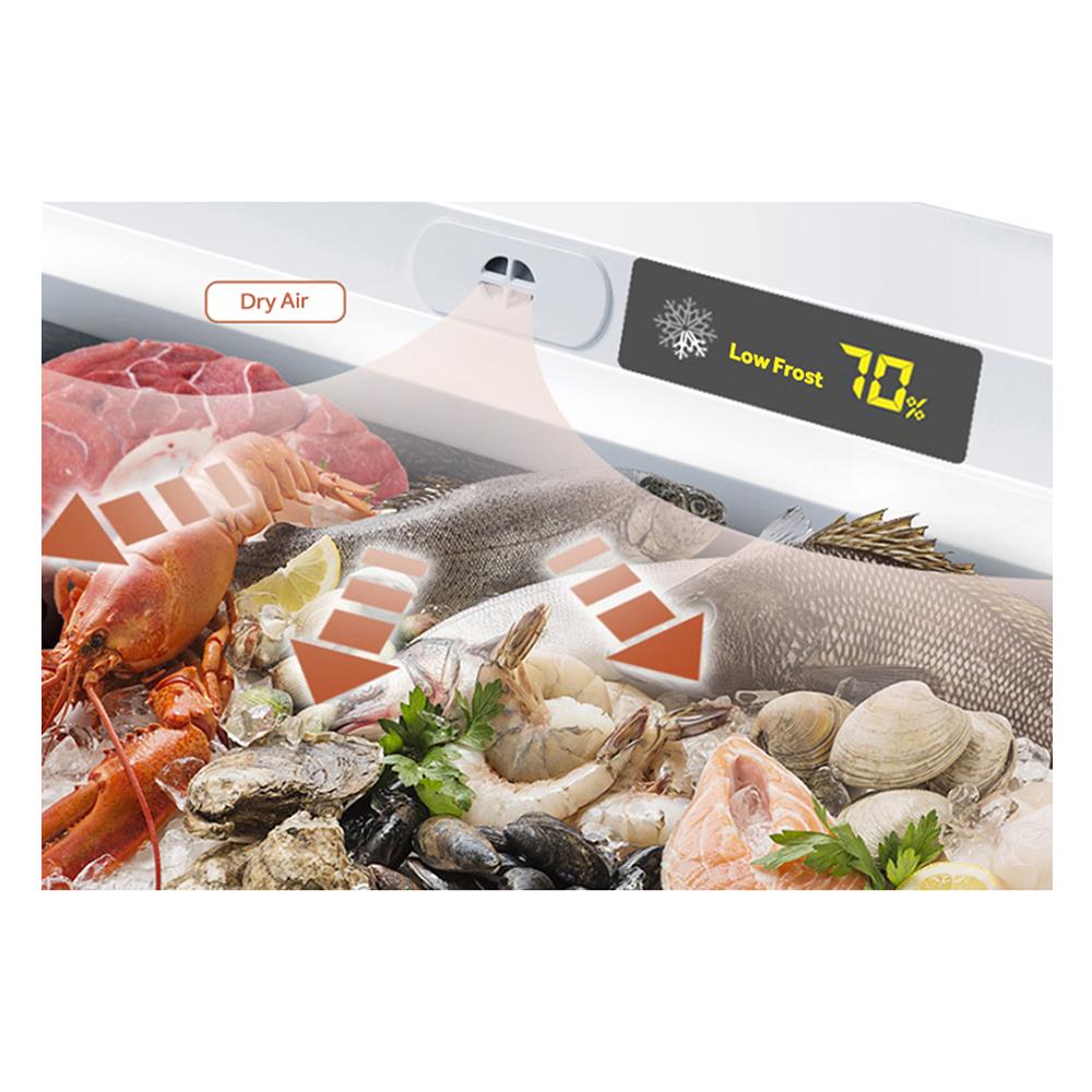 ตู้แช่ 2 ระบบ HAIER HCF-LF228 7.0 คิว สีขาว