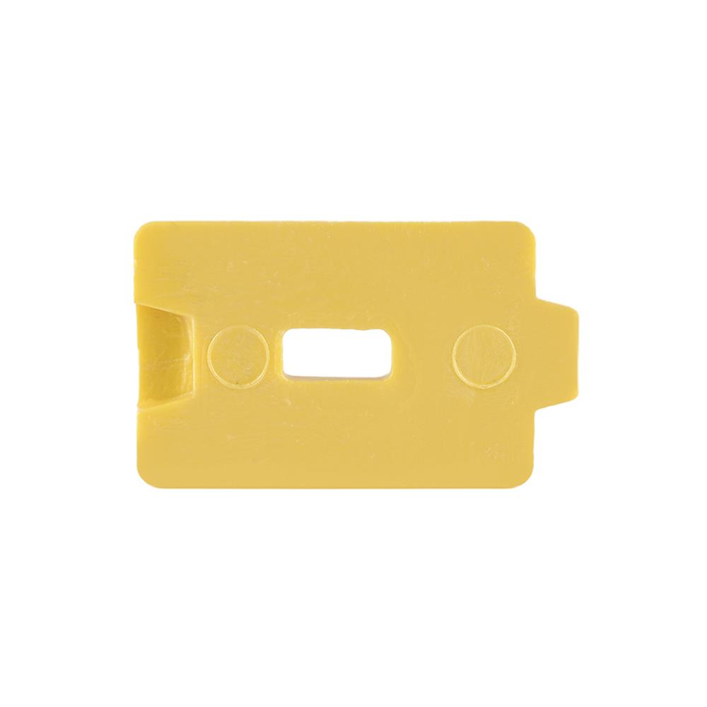 คลิปก้ามปู ELECKTA 1/2 นิ้ว สีเหลือง แพ็ก 10 ชิ้น