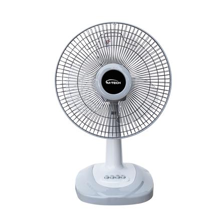DESK FAN M-TECH DF-8123 12" GRAY