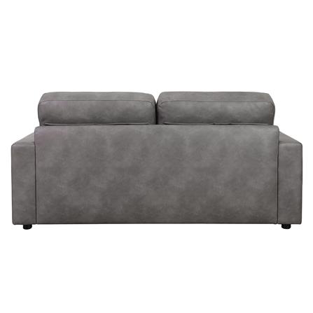 L-SHAPED SOFA WITH USB PORT FURDINI HECTOR GREY