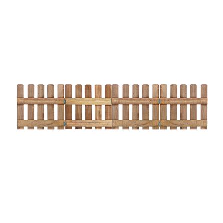 รั้วบานพับ ME LIVING NICE 118.5x30 ซม. สีธรรมชาติ_1