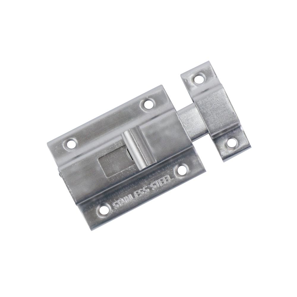 กลอนห้องน้ำ AZLE DL25 สีสเตนเลส