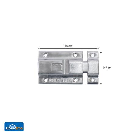 กลอนห้องน้ำ AZLE DL25 สีสเตนเลส_3