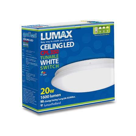 ไฟเพดาน LED LUMAX 03-A0270 14 นิ้ว 20 วัตต์ DAYLIGHT/COOL WHITE/WARM WHITE สีขาว_3