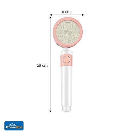 ชุดฝักบัวสายอ่อน MOYA MY-2100109 สีขาวชมพู_5
