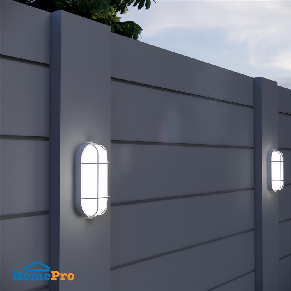 ไฟผนังนอก CARINI DL8009S-WH สีขาว